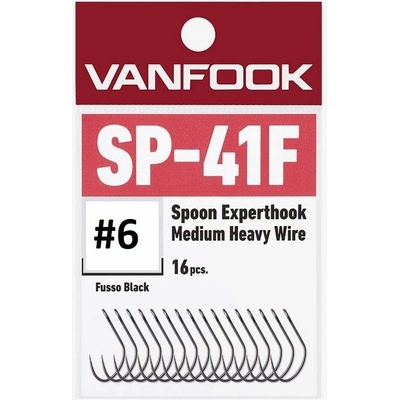 VANFOOK SP-41F Spoon Experthook vel.6 16 ks