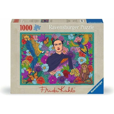 Ravensburger Raj Fridy Kahlo Papagáj opice a kvety 1000 dielov