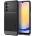 Spigen Противоударен Силиконов Калъф за Samsung A25, Spigen Rugged Armor Case, Черен (ACS06831)