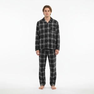Gianvaglia Мъжка пижама Gianvaglia многоцветна (2503/black) Gianvaglia | Cheren Siv Mnogotsveten | МЪЖЕ | M