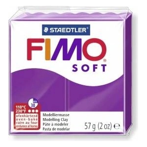 STAEDTLER Fimo Thermosetting Plastic Mass Soft purple 57g