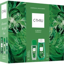 C-Thru Luminous Emerald deodorant sklo 75 ml + sprchový gel 250 ml dárková sada