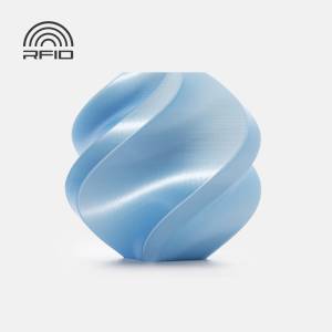 Bambu Lab PLA филамент Bambu Lab PLA Silk+, 1.75 mm, 1.0 kg, Baby Blue 13603, Spool