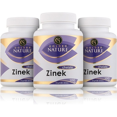 Golden Nature Zinek Chelate 100 tablet