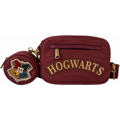 Loungefly Taška přes rameno hnědá Bradavice Harry Potter