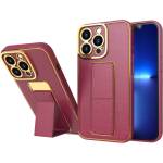 HQWear Кейс New Kickstand за iPhone 12 Pro, със стойка, червен (9145576259894)