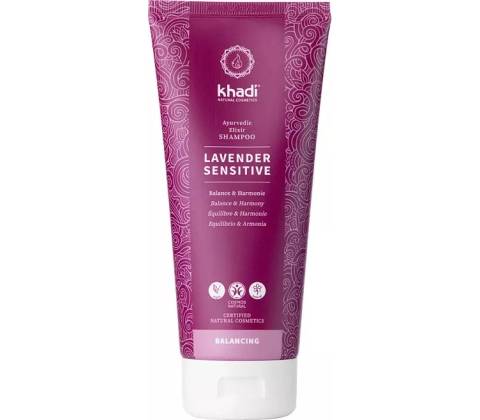 Khadi Elixir Shampoo Levandule Sensitive 200 ml