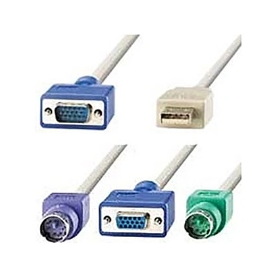 Roline Cable KVM 1xHD15M/F, 1xUSB A/2xPS2M, 1.8m, 11.01. 4702 (11.01.4702)