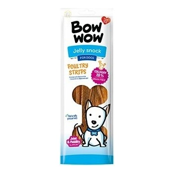 Bow wow poch. Hydinové stripsy 60 g