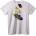 NOONEBRAND Тениска Gravel Killer - S, White