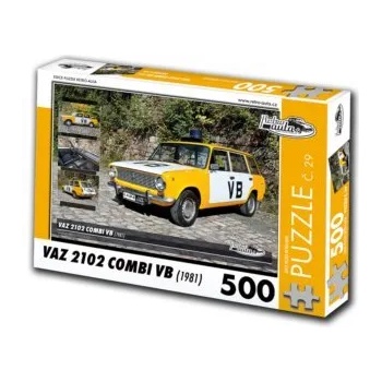 Image 1 of Retro cars - Puzzle VAZ 2102 Combi VB (1981) - 500 piese