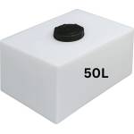 HydroMoby Резервоар за питейна вода HydroMoby SMALL S11, хоризонтален 50 л (бял) (SMALL S11-WHITE-50)