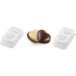 Silikomart Форма за шоколад Secret Love 2 части (70.609.99.0065)