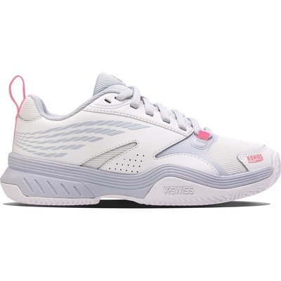 K Swiss Маратонки K-Swiss Women's SpeedEx Padel Lace Up Padel Trainers - White/Ice/Pink