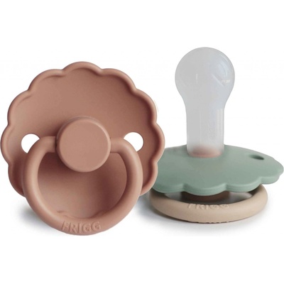 Frigg Daisy kaučuk Rose Gold / Willow 1×2 kusy dvojbalenie