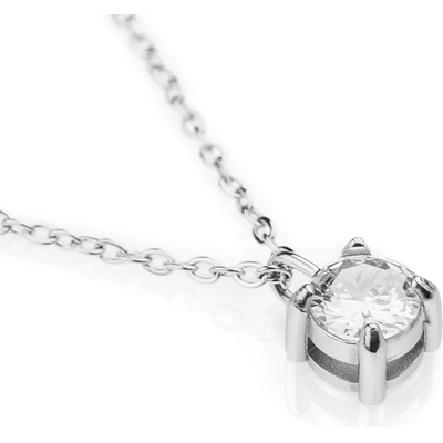 Franco Bene Diamond stříbrný náhrdelník 1453