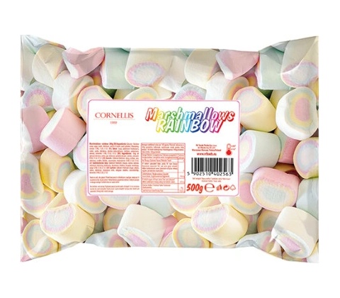 Cornellis Marshmallows Rainbow 500 g