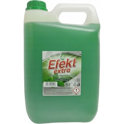 Efekt Extra Tekutý prostriedok na umývanie riadu Mäta 5 l