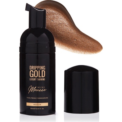 Sosu Dripping Gold Mini Mousse Cestovní samoopalovací pěna medium 90 ml