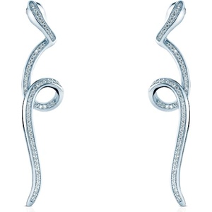 SAVICKI Обеци Serpentéa, сребро