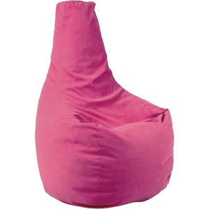 PUFRELAX Пуф, стол, 210л. , Sunlounger - Roz, Еко кожа, Пълнеж от полистиролни перли (PUF-G-S-AR-PNK) - topmall