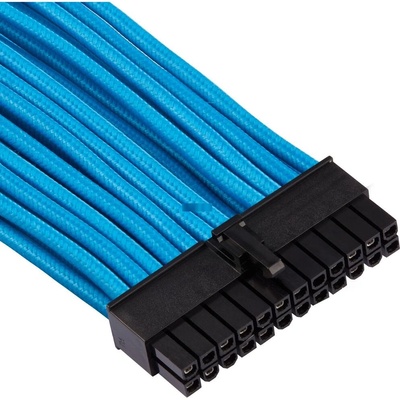 Corsair Premium Sleeved 24-Pin-ATX кабел Typ 4 Gen 4, син, единичен (CP-8920232)