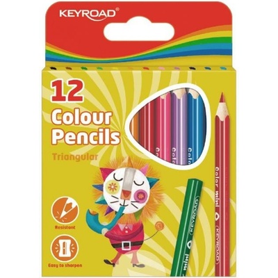 Keyroad Mini farbičky 12 farieb KR971285