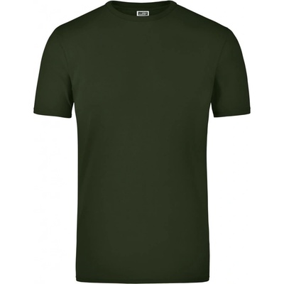 James & Nicholson JN 55 Elastické tričko zelená olive