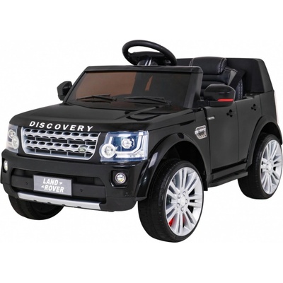 Joko Elektrické autíčko Land Rover Discovery penové kolesá kožené sedadlo USB čierna