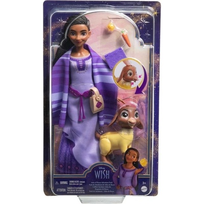 Mattel Disney Wish Сет Asha of Rosas Adventure Pack (HPX25)