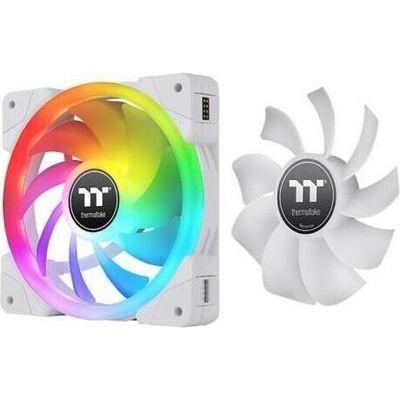 Thermaltake SWAFAN EX12 RGB PC Cooling Fan White TT Premium Edition (3-Fan Pack) CL-F161-PL12SW-A