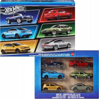 Mattel Hot Wheels Silver Series Euro Style Multipack JBY79 PU6
