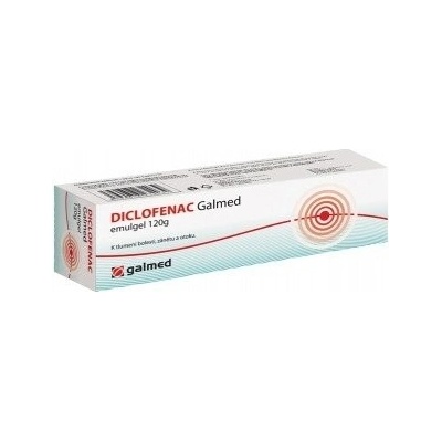 DICLOFENAC GALMED DRM 10MG/G GEL 1X120G