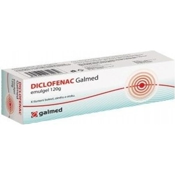 DICLOFENAC GALMED DRM 10MG/G GEL 1X120G