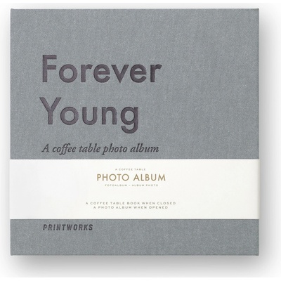 Fotoalbum FOREVER YOUNG S, šedá, Printworks