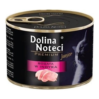 Dolina Noteci Premium Junior за котки, богат на пуйка, 185 г