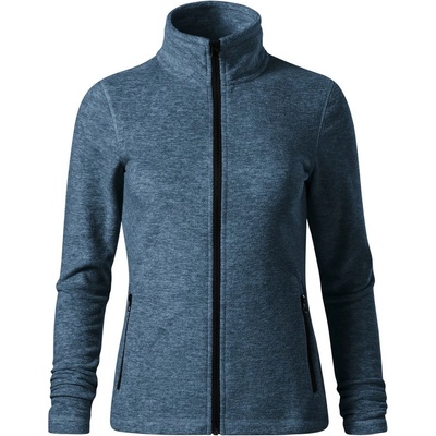 Malfini dámska fleecová mikina Shift tmavý denim melír