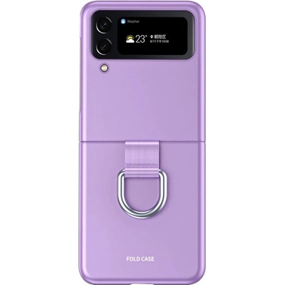 GKK Калъф с Халка за Samsung Galaxy Z Flip 4, GKK Ring Case, Лилав (5906601036992)