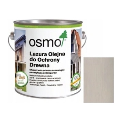Osmo Natural Oil Woodstain 906 Pearl Grey - Защитно лазурно масло 2.5л (4051)