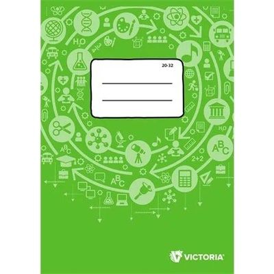 VICTORIA PAPER Zošit A5 čistý Circle
