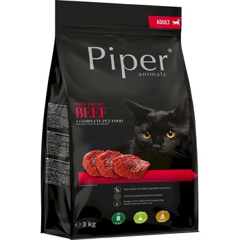 DOLINA NOTECI Piper Animals s hovädzím mäsom 3 kg