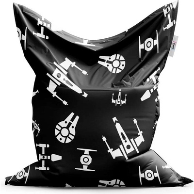 Sablio sedací vak Star Wars Vesmírné lodě Pattern 150x100 cm
