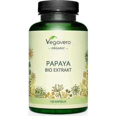 Vegavero Papaya Bio Extrakt, 120 капсули, Vegavero