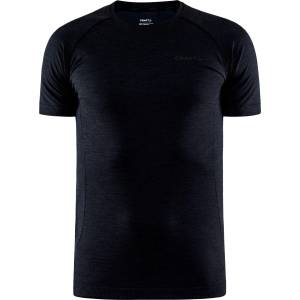 Craft Мъжко синтетично термобельо Craft Core Dry Active Comfort S/S Synthetic base layer - Black (014-1746-0111)