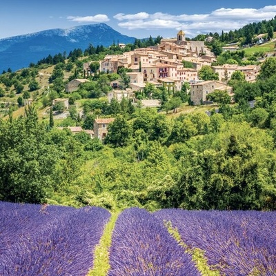 Poznámkový Provence nástěnný 2027
