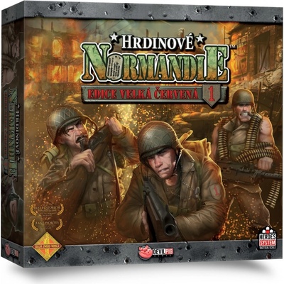 Asmodee Hrdinové Normandie: Edice velká červená 1