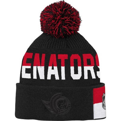 OUTERSTUFF Detská Zimná čiapka Ottawa Senators Faceoff Jacquard Knit