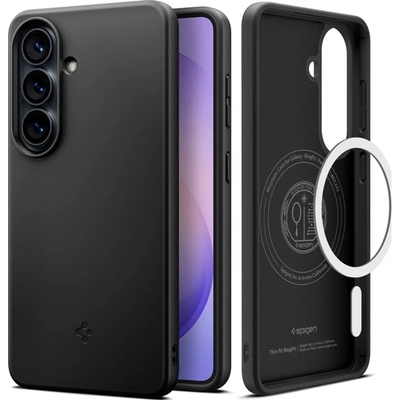Spigen Samsung S26 SPIGEN THIN FIT MAGSAFE пластмасов протектор за телефон, матов, MagSafe, BLACK (ACS11396)