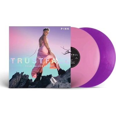 P!nk: Trustfall: Tour Deluxe Edition - Coloured Pink & Purple Vinyl LP