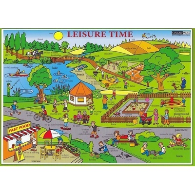 Karta - "Leisure Time" - Volný čas